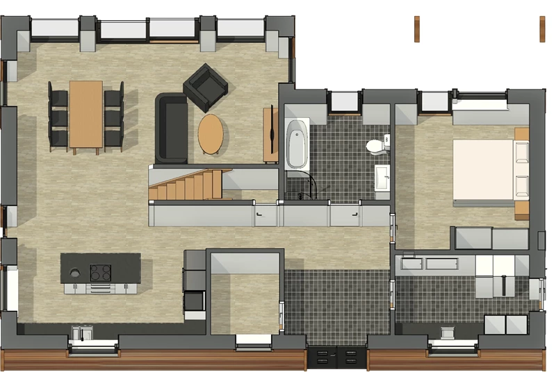 Bottenplan 3D