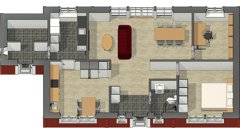 Bottenplan 3D