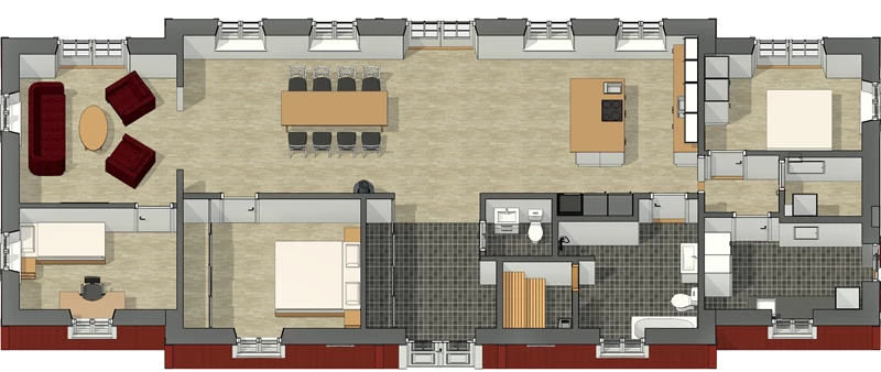 Bottenplan 3D